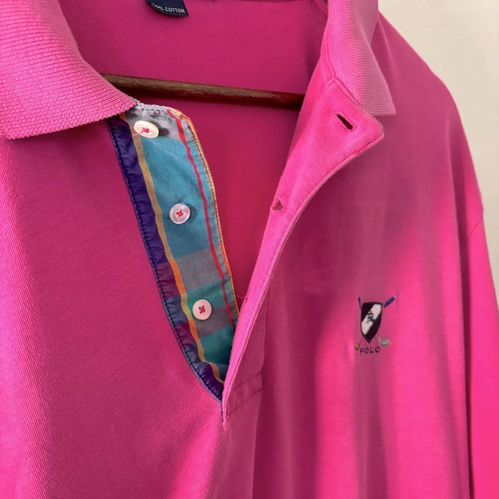 Polo by Ralph Lauren‎ Pink Polo Shirt Classic Design